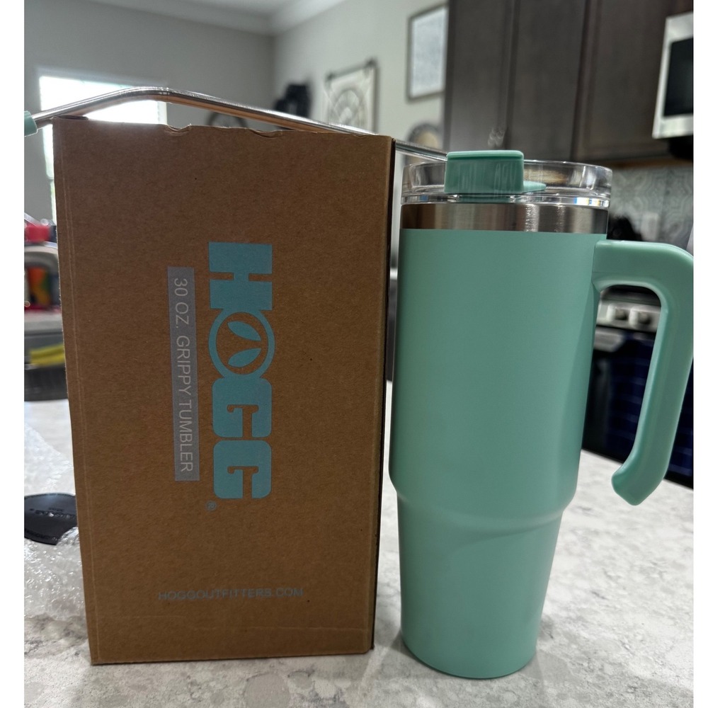 30oz Stainless Steel Tumbler with straw new in box